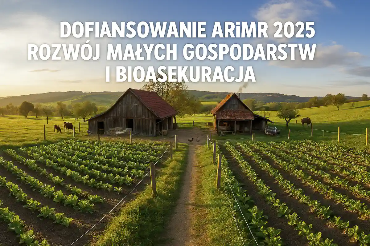 ARiMR 2025 – rozwój małych gospodarstw i bioasekuracja. Gospodarstwo i uprawy.