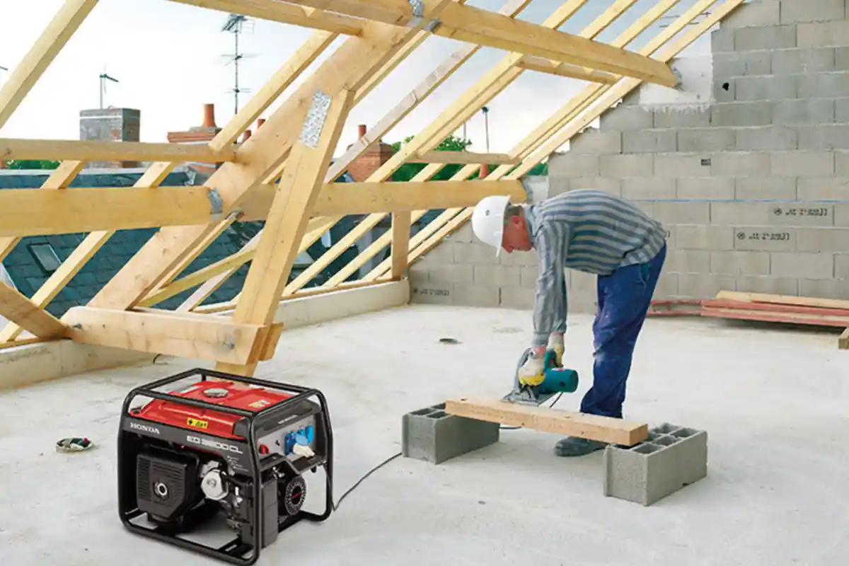 agregat honda eg3600 do pracy w terenie