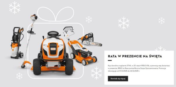Kup urządzenie STIHL na 20 rat 0%