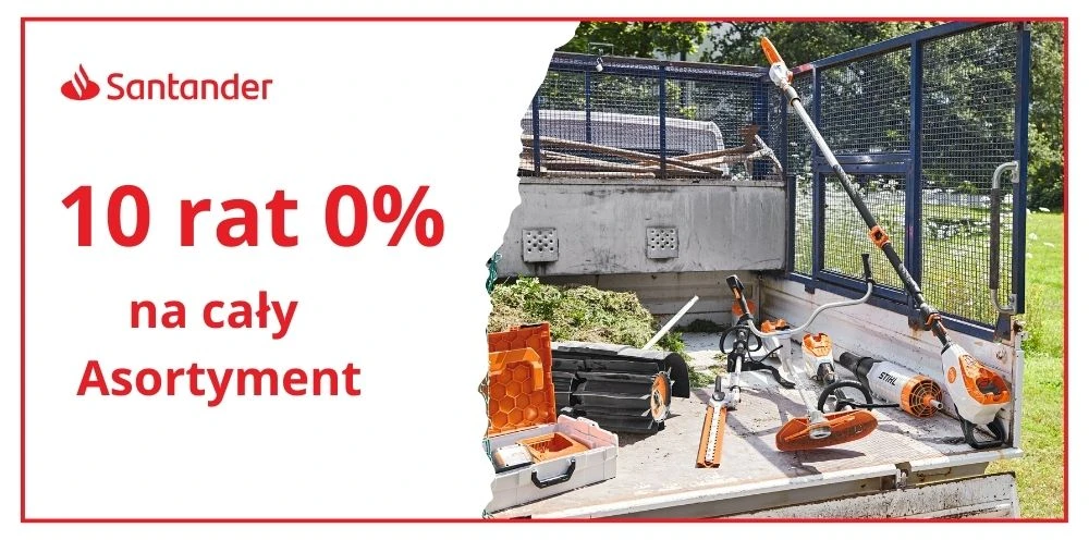 10 rat 0% na cały asortyment – Santander Consumer Bank