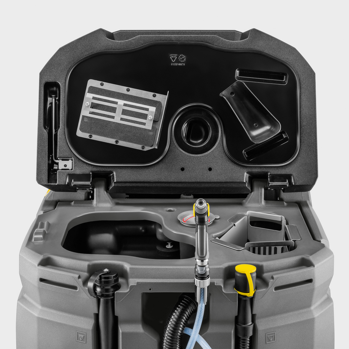 KARCHER Szorowarka kompaktowa B 260 RI Bp - łatwość obsługi