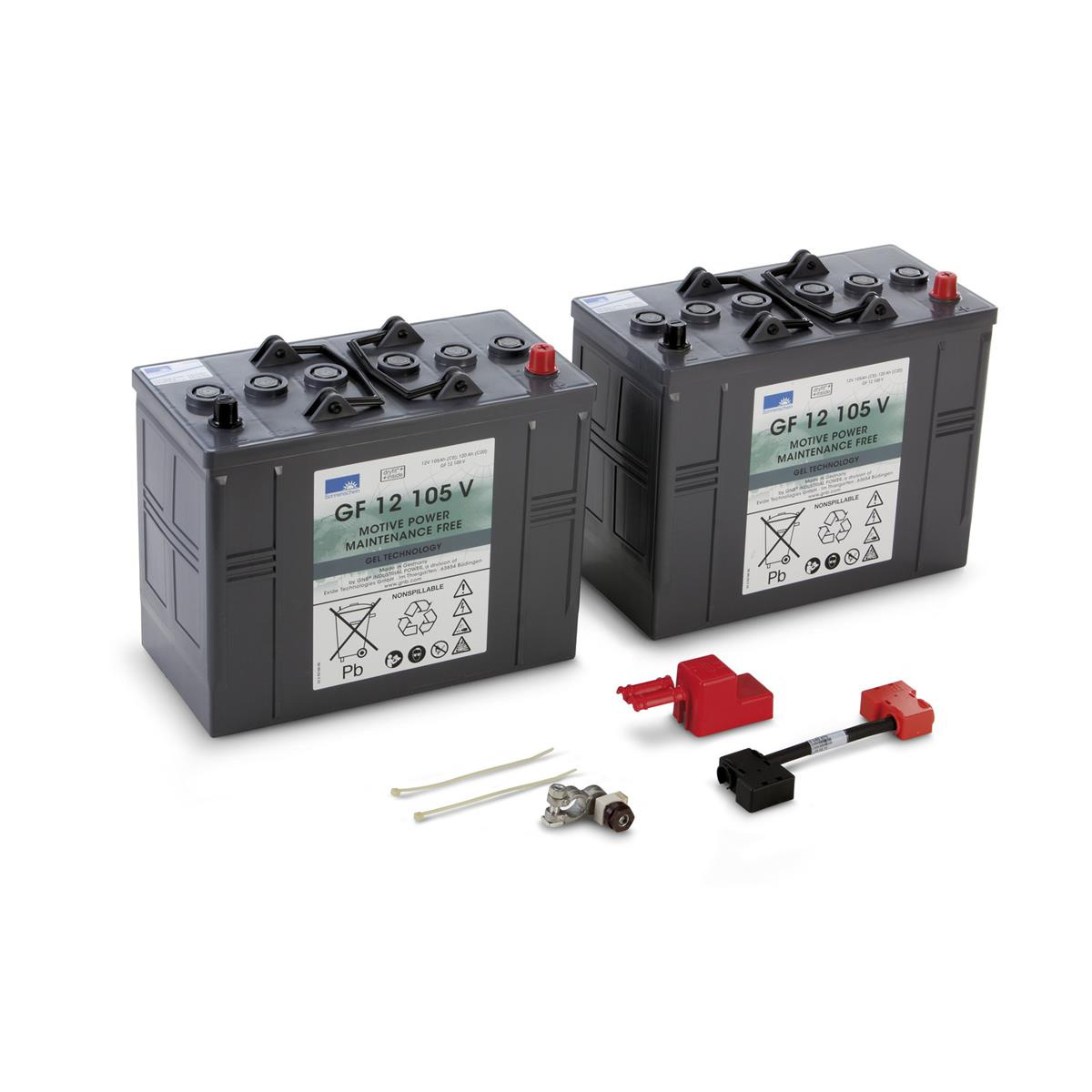 Set battery kit 105 Ah - wysoka pojemność i niezawodność