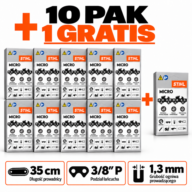 STIHL Łańcuch 3/8" 1,3 Picco Micro 3 / 50 ogniw