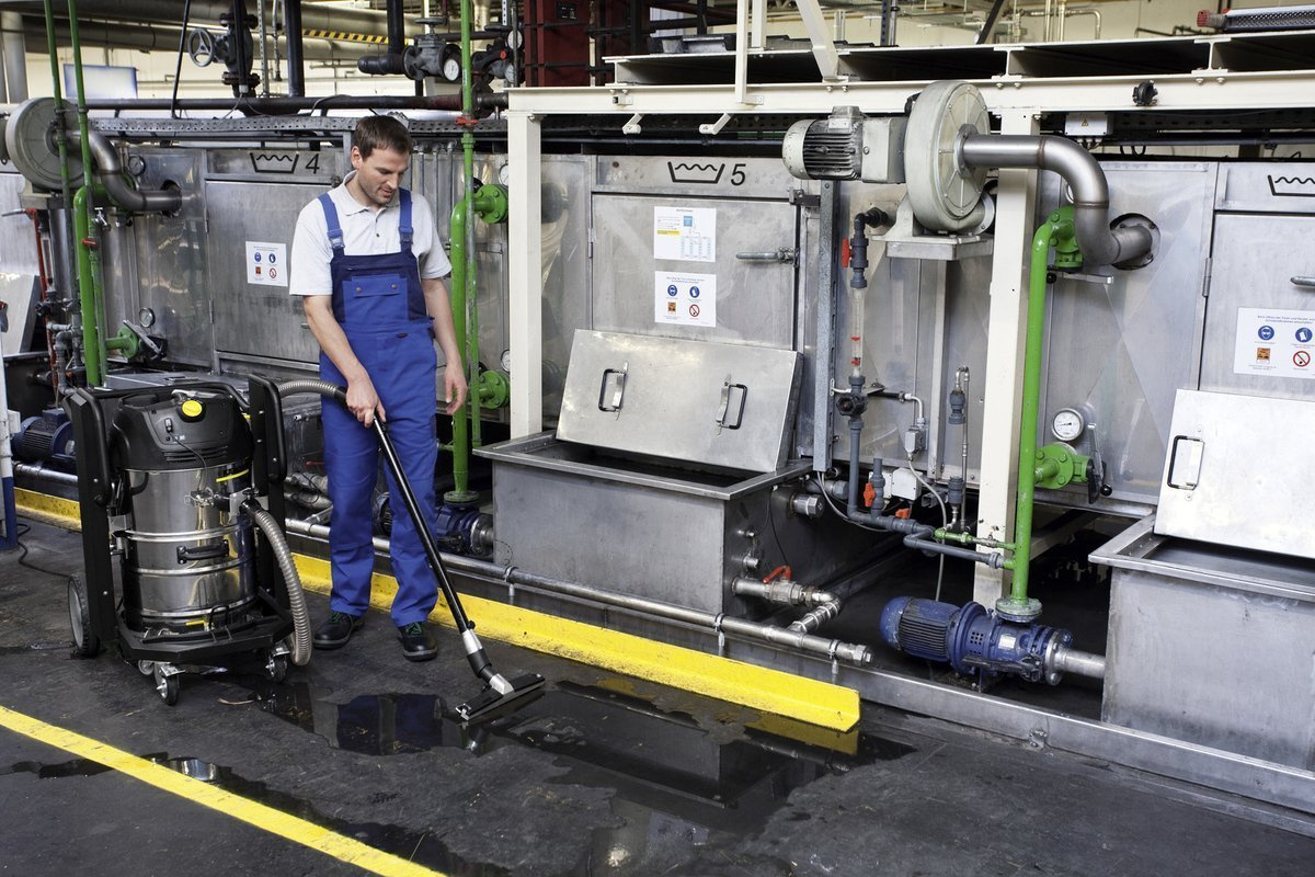 Karcher Odkurzacz Przemysłowy IVC 60/24-2 Tact2 M - wydajność i oszczędność