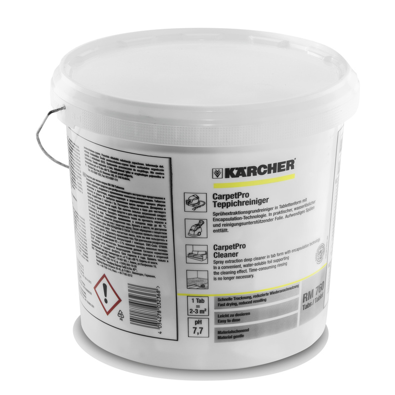 TABLETKI DO CZYSZCZENIA DYWANÓW 200szt. KARCHER