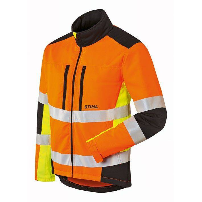 STIHL Protect MS – Wysoką Widocznością i Ochroną EN 381 - Ochrona Antyprzecięciowa i Przewiewność