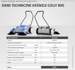 Zamiatarka Ręczna Kranzle Colly 800