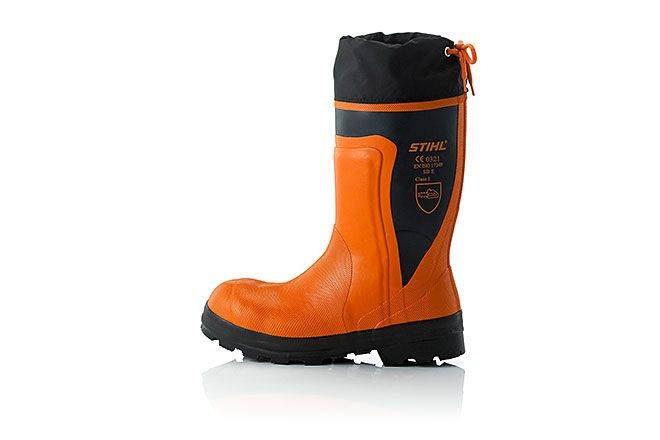STIHL Kalosze ochronne ECONOMY, 1 kl. - wysoka przyczepność i stabilność