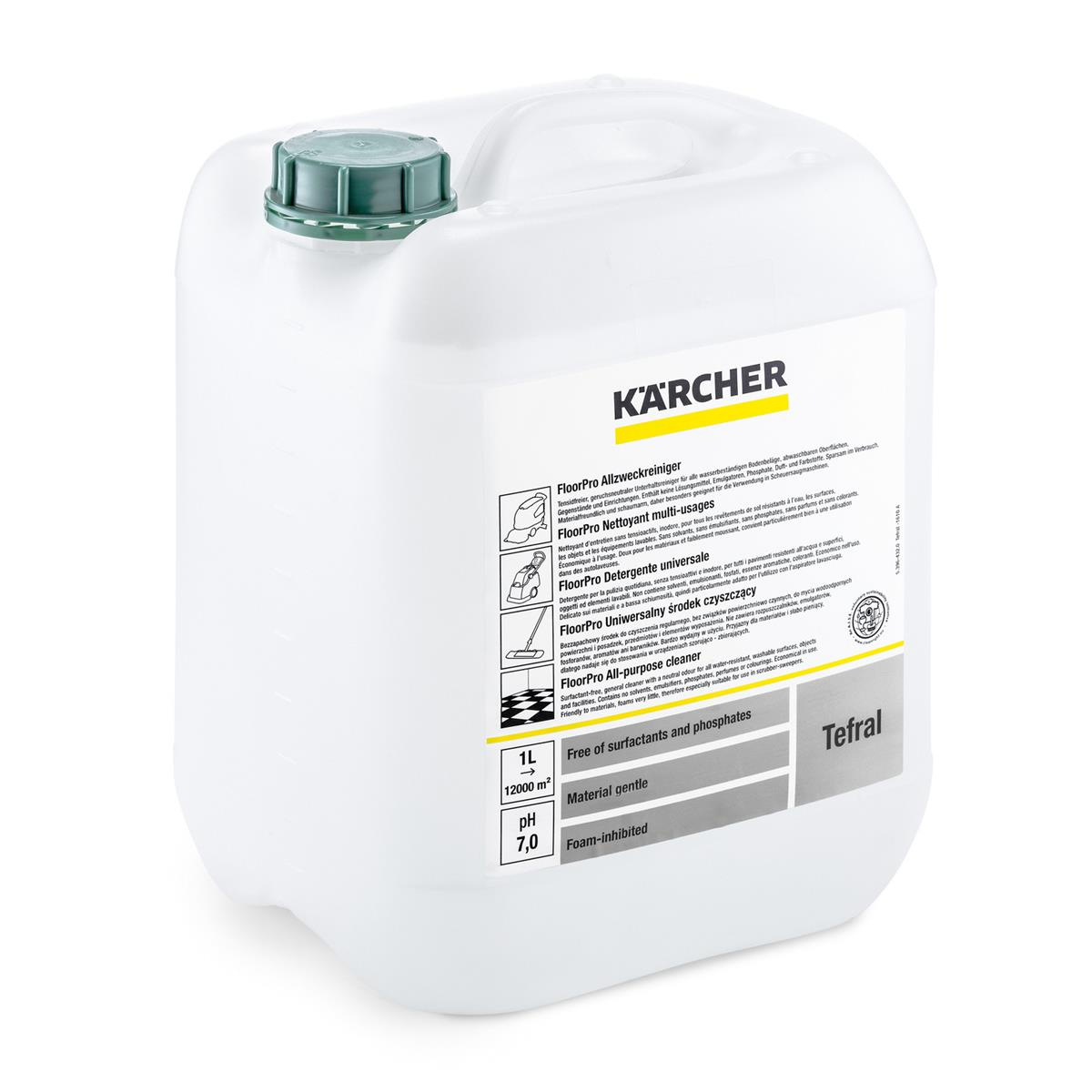 Karcher Tefral uniwersalny środek czyszczący 10L - wszechstronność i efektywność