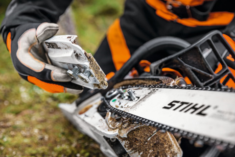Stihl pilarka spalinowa MS 400 C-M RH [Moc 5,4 KM] - technologia M-Tronic