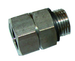 Szybkozłącze do węża 1/2" BSP (m) – 3/4" BSP (f) ze stali nierdzewnej Nederman