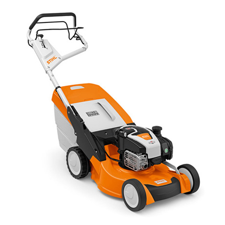 Stihl kosiarka spalinowa RM 650 VE [Moc 3,5 KM] Szer. koszenia 48 cm, poj. kosza 70L - Wydajność i moc