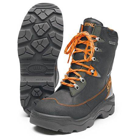 STIHL Buty skórzane DYNAMIC GTX - wodoodporność i oddychalność
