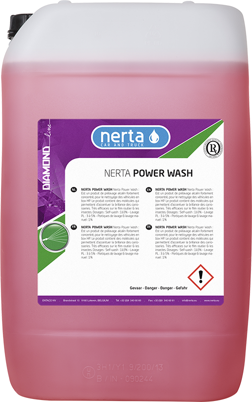 Nerta Power Wash - wiśniowa 1000L