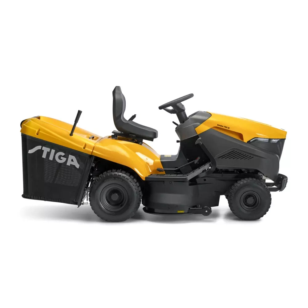 STIGA Traktor ogrodowy Estate 798 W - pojemny kosz i efektywne mulczowanie