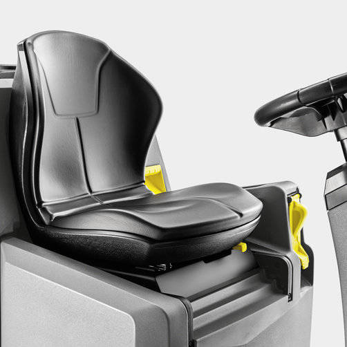 SZOROWARKA KARCHER Z FOTELEM DLA OPERATORA B 110 R Bp+D75 - bezpieczeństwo i inteligentne zarządzanie