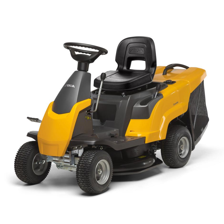 STIGA Traktor ogrodowy Combi 166 - system koszenia 3w1