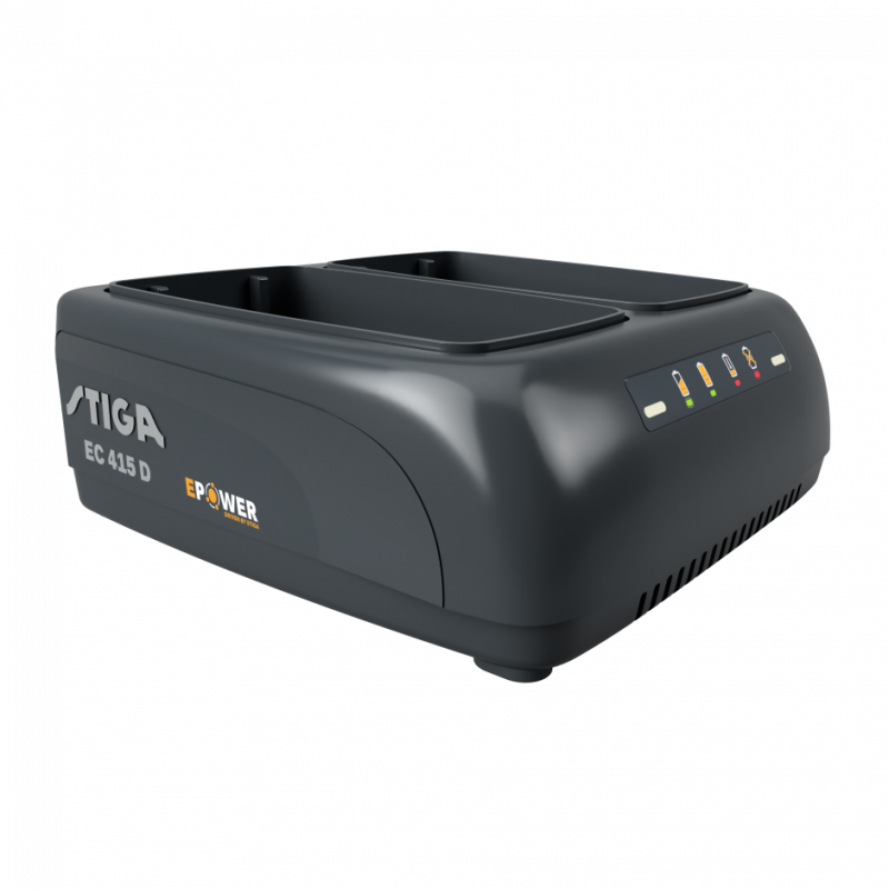STIGA Podwójna ładowarka EC 415 D