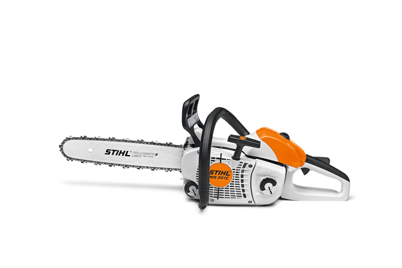 Stihl pilarka spalinowa MS 201 C-M, [Moc 2,4 KM] Prowadnica: 35 cm 3/8" PM3 1,3 E-Light