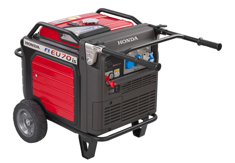HONDA Agregat prądotwórczy EU 70 IS AUTO - wydajny zbiornik paliwa