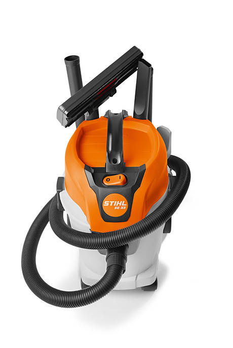Stihl Odkurzacz przemysłowy SE 33 [Moc 1,4 kW] Czyszczenie na sucho i mokro - funkcjonalność i akcesoria
