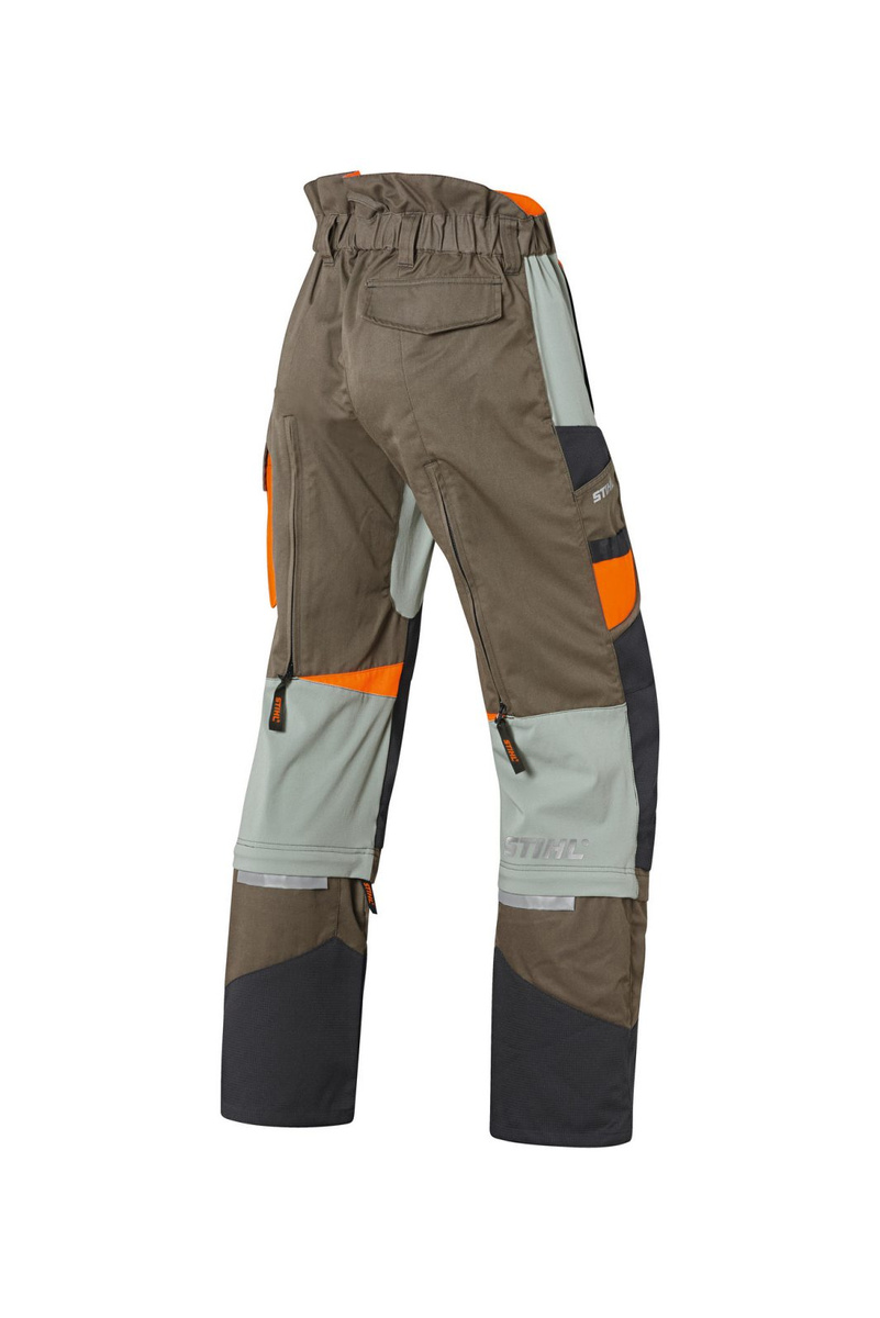 Spodnie ochronne STIHL MultiProtect HS do pracy przy żywopłocie - ochrona przed wilgocią i chłodem