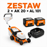 Kosiarka akumulatorowa, 41cm, kosz 52 I STIHL RMA 243 +2X AK 30 +AL 101 – ZESTAW