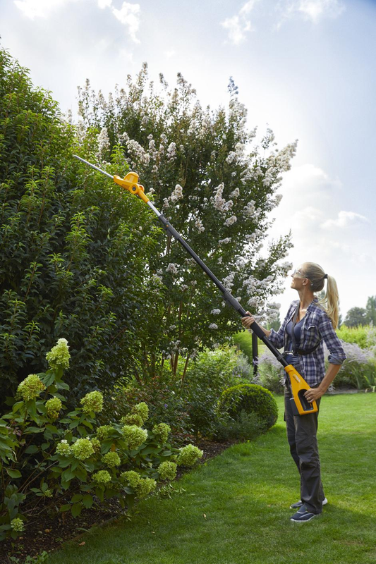 STIGA MT 100e – podkrzesywarka i sekator akumulatorowy na wysięgniku, zestaw