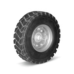 Karcher Zestaw kół z pełnej gumy