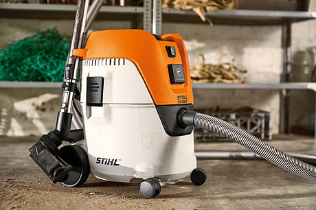 Stihl Odkurzacz przemysłowy SE 62 E - wszechstronność akcesoriów