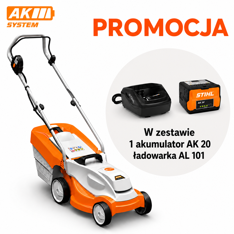 STIHL Kosiarka akumulatorowa RMA 235 1 x AK 20S+AL101