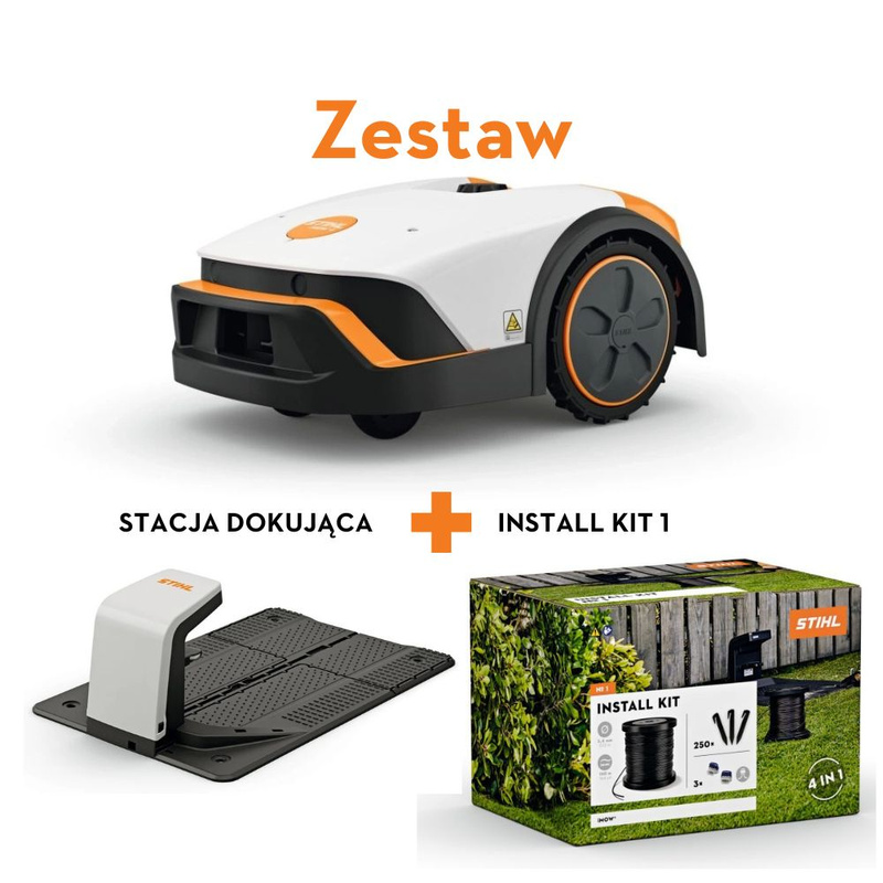 STIHL Robot koszący iMOW 6 (3000m2) + Install KIT 1