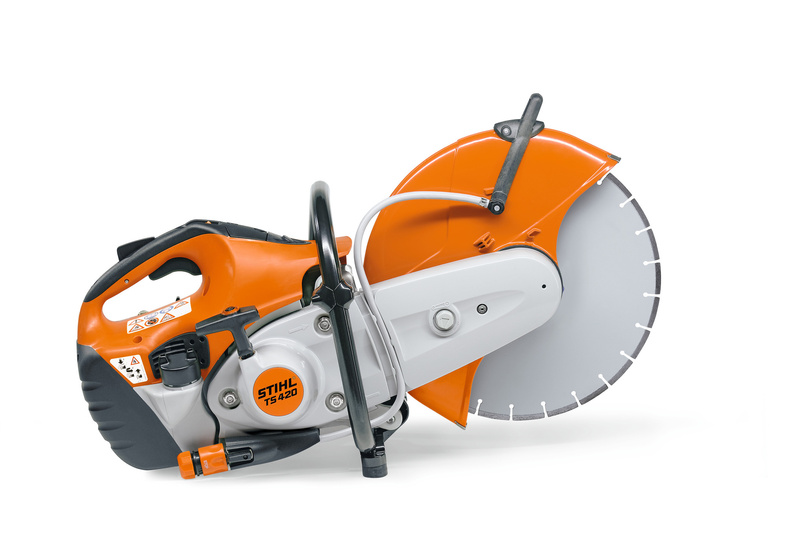 STIHL TS 420 – przecinarka spalinowa, tarcza diamentowa D-B10 350 mm