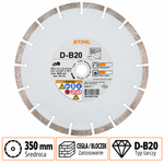 STIHL Tarcza tnąca D-B20 Ø 350mm/14"