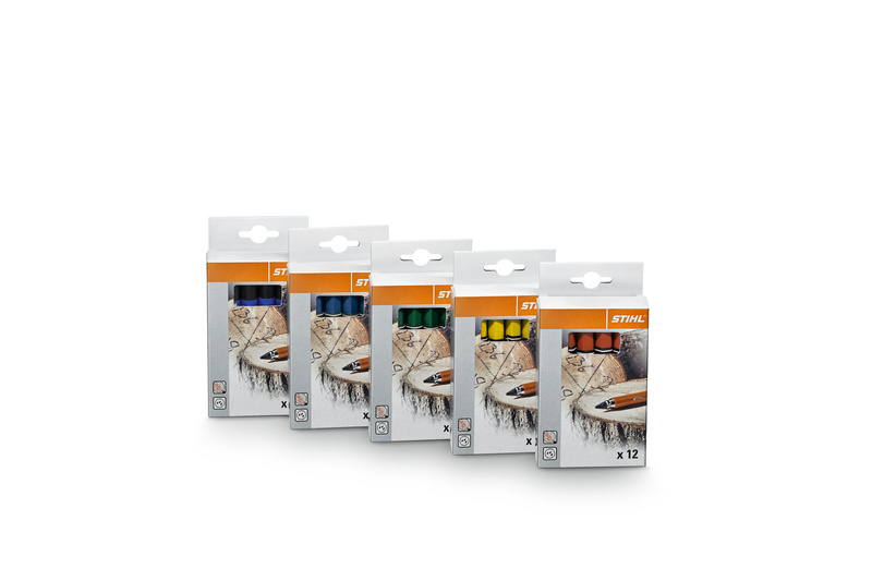 STIHL Marker PRO zielony - kreda do znakowania drewna