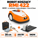 Stihl robot koszący RMI 422 Szer. koszenia 20 cm, iMOW, stacja ładująca, akumulator AAI 50