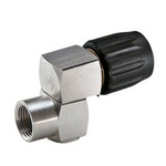 Uchwyt dyszy uchylny