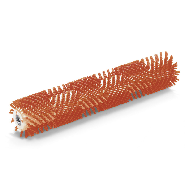 Roller brush orange