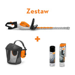 Stihl Nożyce akumulatorowe do żywopłotów HSA 130 R. listwa tnąca o dł. 60 cm - ZESTAW