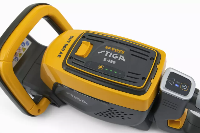 STIGA HT 500e – sekator akumulatorowy, zestaw