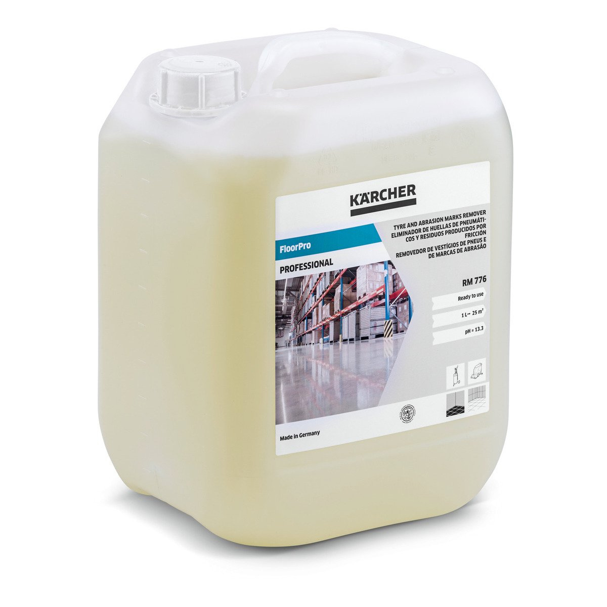 ŚRODEK DO USUWANIA ŚLADÓW OPON 10L RM 776 KARCHER - skuteczność i wszechstronność