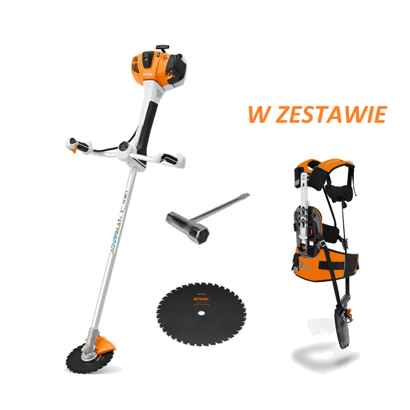 Stihl Kosa spalinowa FS 561 C-EM [Moc 3,8 KM] piła tarczowa MZ 250-26