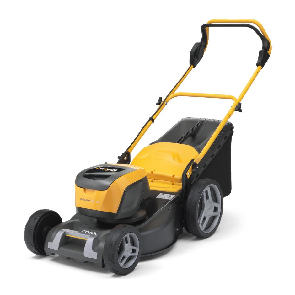 STIGA Kosiarka akumulatorowa Collector 548 AE 4Ah - wysoka jakość wykonania i ergonomiczny design