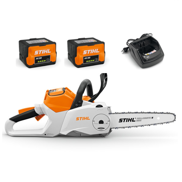 STIHL Pilarka akumulatorowa MSA 60 C-B zestaw z 2 akumulatorami AK 20 i ładowarką AL 101 - wydajność i komfort pracy