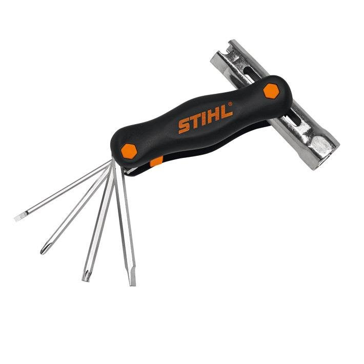 STIHL Klucz wielofunkcyjny, rozmiar 19 - 16 - praktyczność i wielofunkcyjność
