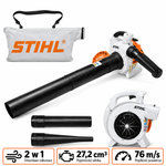 STIHL SH 86 – odkurzacz ogrodowy spalinowy, 1,1 KM