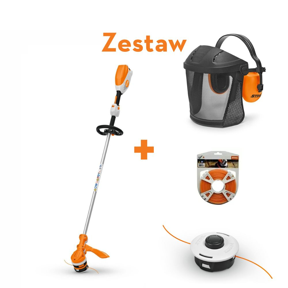 Kosa akumulatorowa FSA 110 R - ZESTAW - nowoczesna technologia i ergonomia