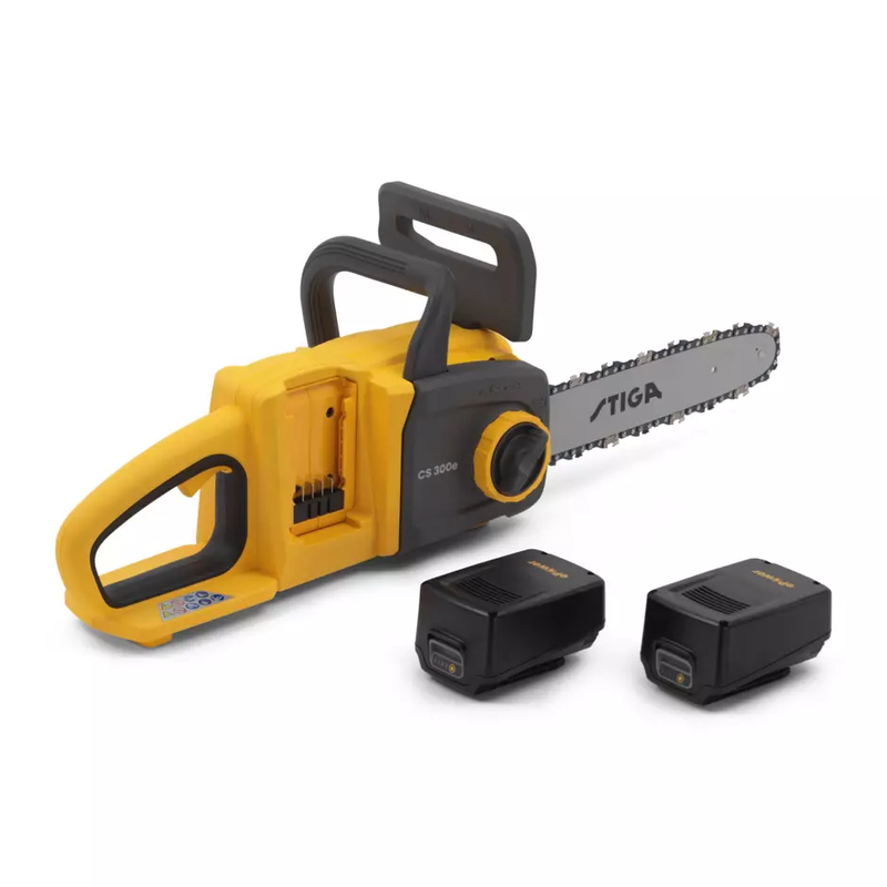 STIGA CS 300e – pilarka akumulatorowa, zestaw