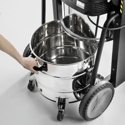 Karcher Odkurzacz Przemysłowy IVC 60/30 Tact2 - system oczyszczania filtra