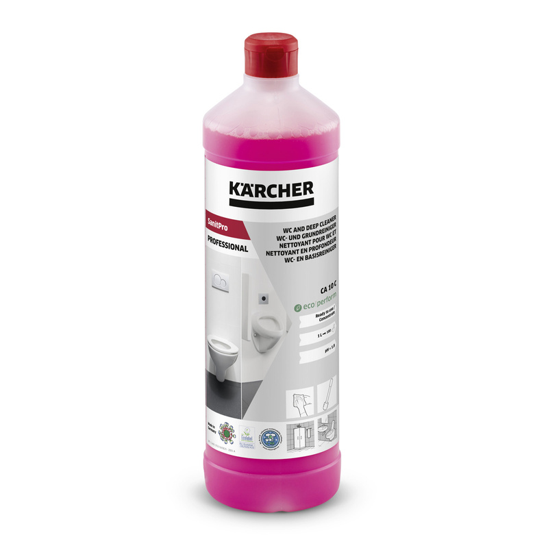 ŚRODEK CZYSZCZĄCY DO SANITARIATÓW CA10 1L KARCHER